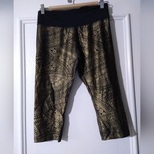 ZumbaWear Metallic Gold capris